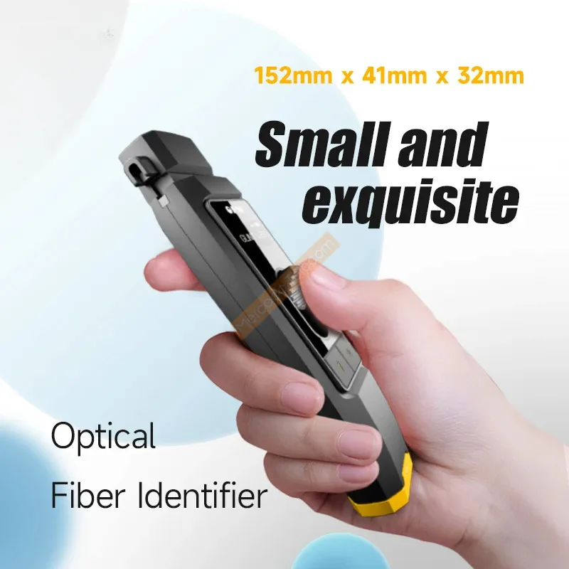 OFW FWD-01 معرف الألياف الضوئية مع محدد الأعطال البصرية، معرف الألياف الحية، ضوء LED، 700-1700 نانومتر، SM MM
