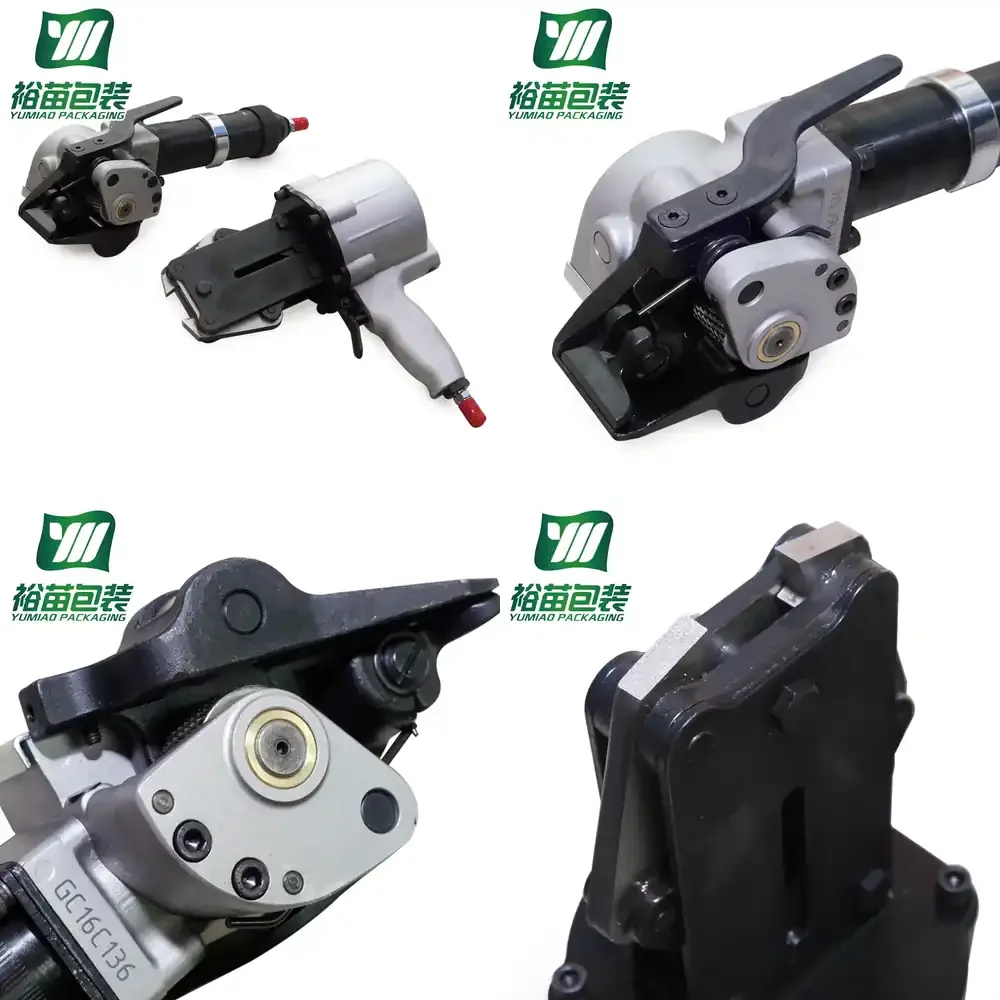 

Portable Pneumatic Strapping Tool for Stainless Steel Straps Packaging Machine