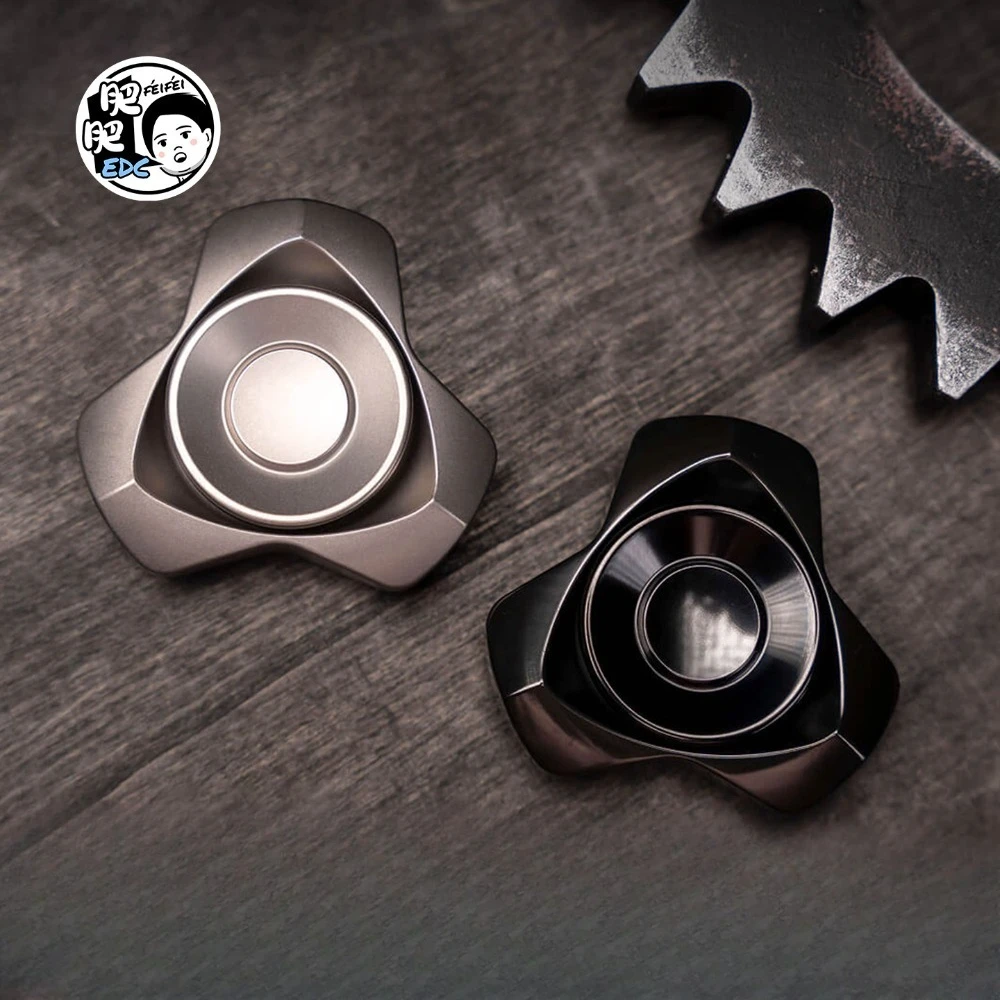 Feifei EDC Ye Ying Three-Leaf Mechanical Metal Finger Spinner EDC Stress Relief Toy