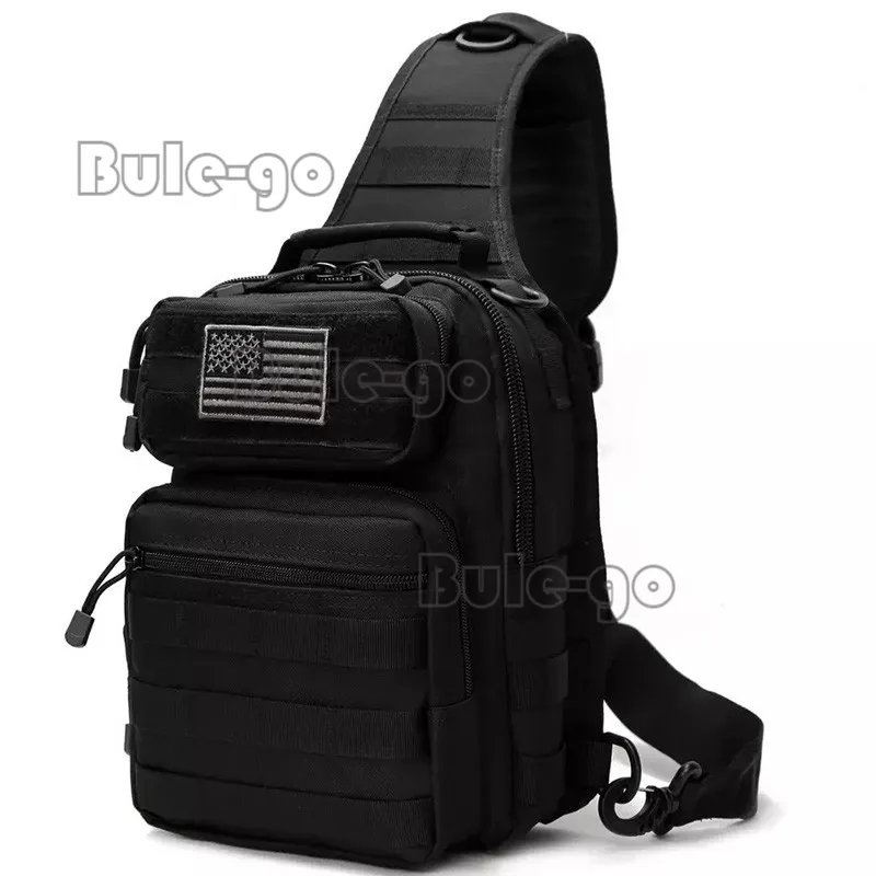 Imagem -03 - Bolsa de Ombro Molle de Náilon Militar Tática Camuflagem para Acampamento Caminhada Caça Material para Trilhas