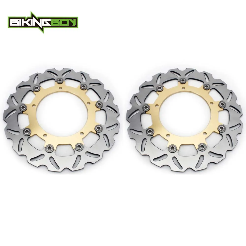 BIKINGBOY Remschijven voor MT-03 05-14 MT-09 ABS 14-25 Niken 900 18-25 Tracer 900 MT-09 Tracer ABS 15-25 Sport Tracker