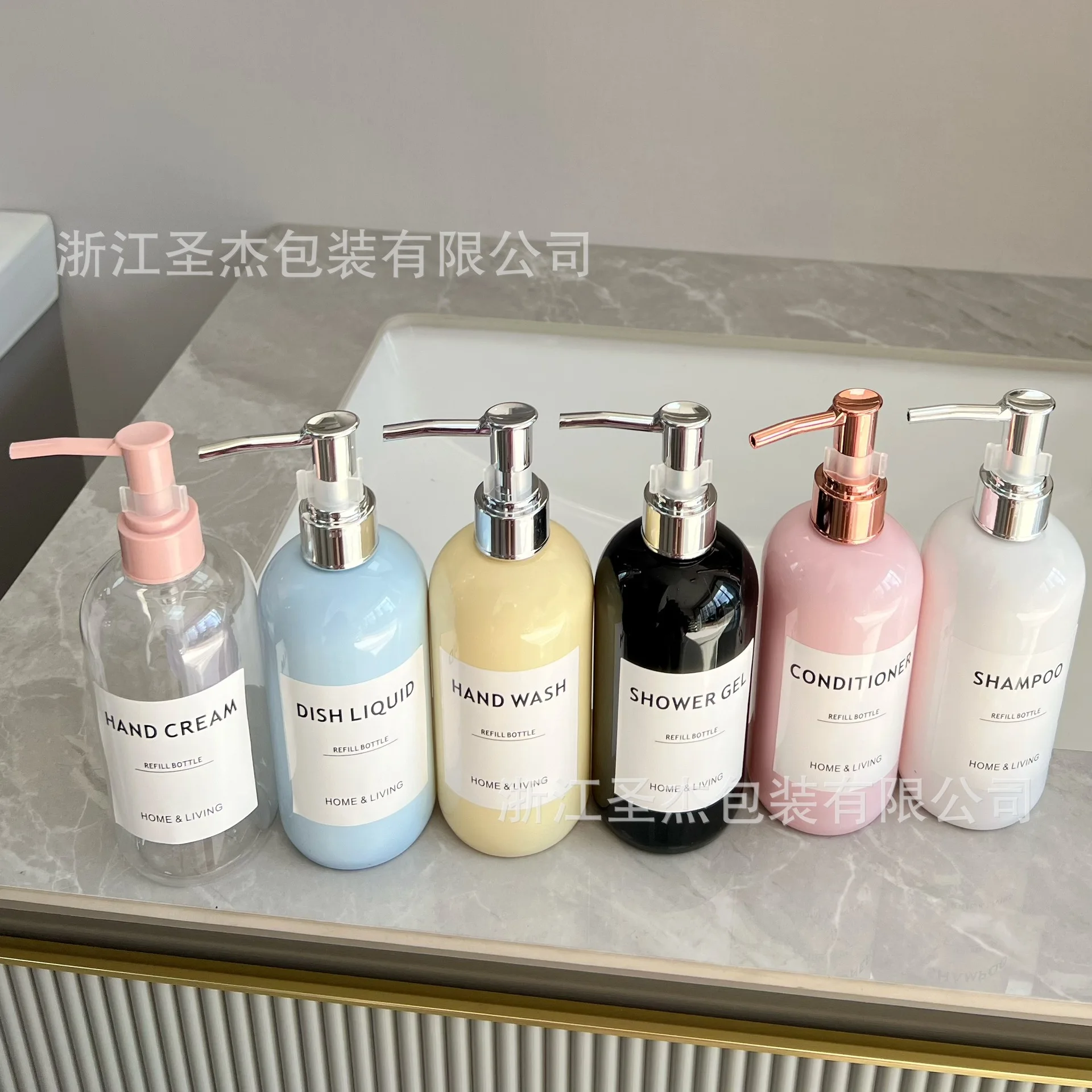 

350 мл чистая девушка макарон шампунь бутылка уход за волосами эфирное масло лосьон для мытья тела мытье рук распенное украшение для ванной комнаты