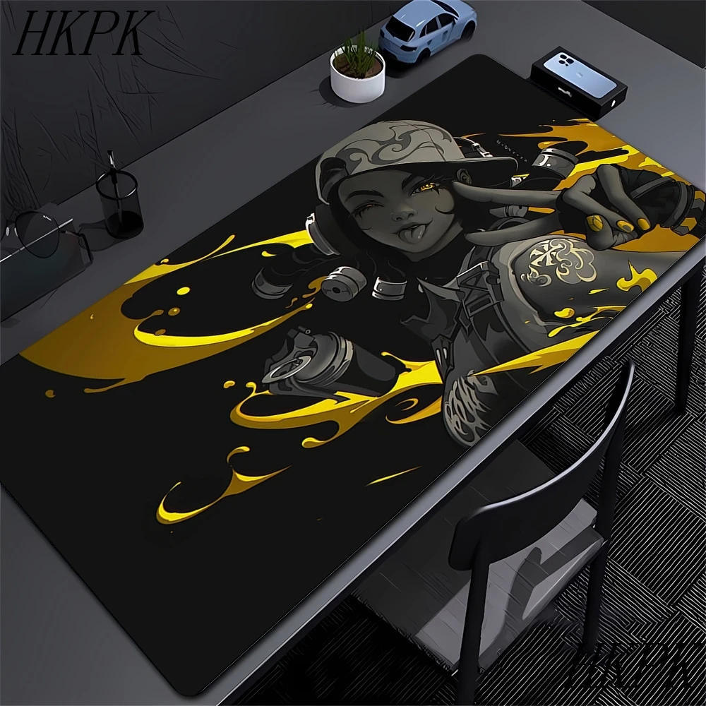 Mouse Pad Valorant Mouse Mat Custom Notebook Rubber Desk Mat Desktop Anime Keyboard Large Mousepad for Gaming Accessories Gifts