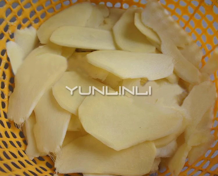 Ginger Slicing Machine Garlic/Ginger/Taro Slicer Commercial Ginger Processing Equipment