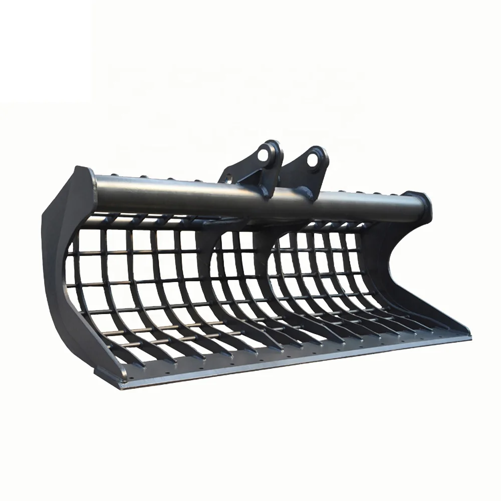 

Hot-selling Wholesale Steel Casting Excavator Rake for Solar Rake Bucket for Excavator