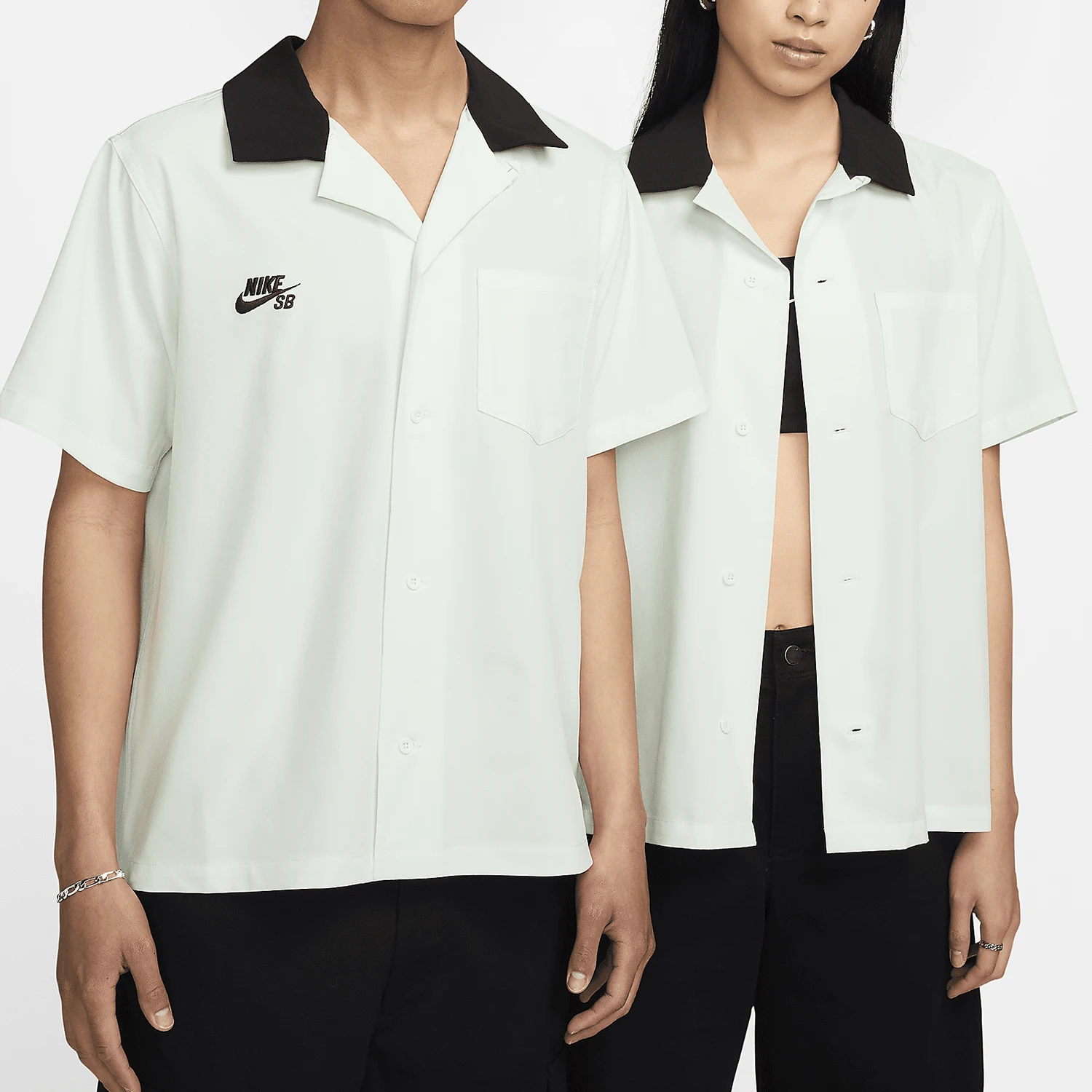 

Официальная мужская и женская спортивная повседневная классическая рубашка Nike 2024, FZ4059-394