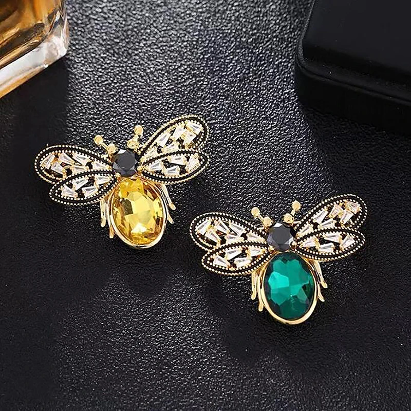 [HS](HS)1PC Vintage  Brooches For Women Clothing Coat Scarf Jewelry Party Accessories