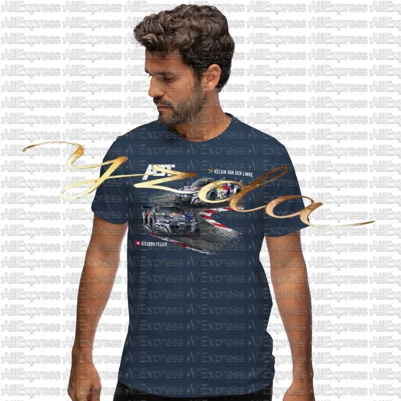 

ABT_Sportsline_Team (синий) Мотоциклетные гонки с коротким рукавом для мужчин и женщин Спорт на открытом воздухе Досуг Велоспорт Скорость сушка