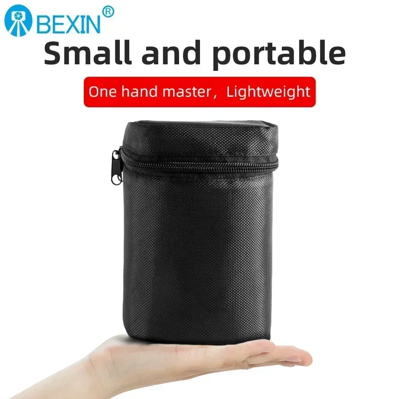 SLR Camera Lens Bag Portable Lens Storage Liner Bag Plus Cotton Shockproof Protective Bag Polyester Thickened Protective  Bag