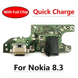 For Nokia 8.3 USB Charger Dock Connector Charging Port Microphone Flex Cable Replacement Parts