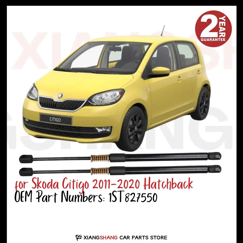 

2 шт. задний демпфер задней двери для Skoda Citigo 2011-2020 хэтчбек с пружиной багажника газовые стойки с зарядкой
