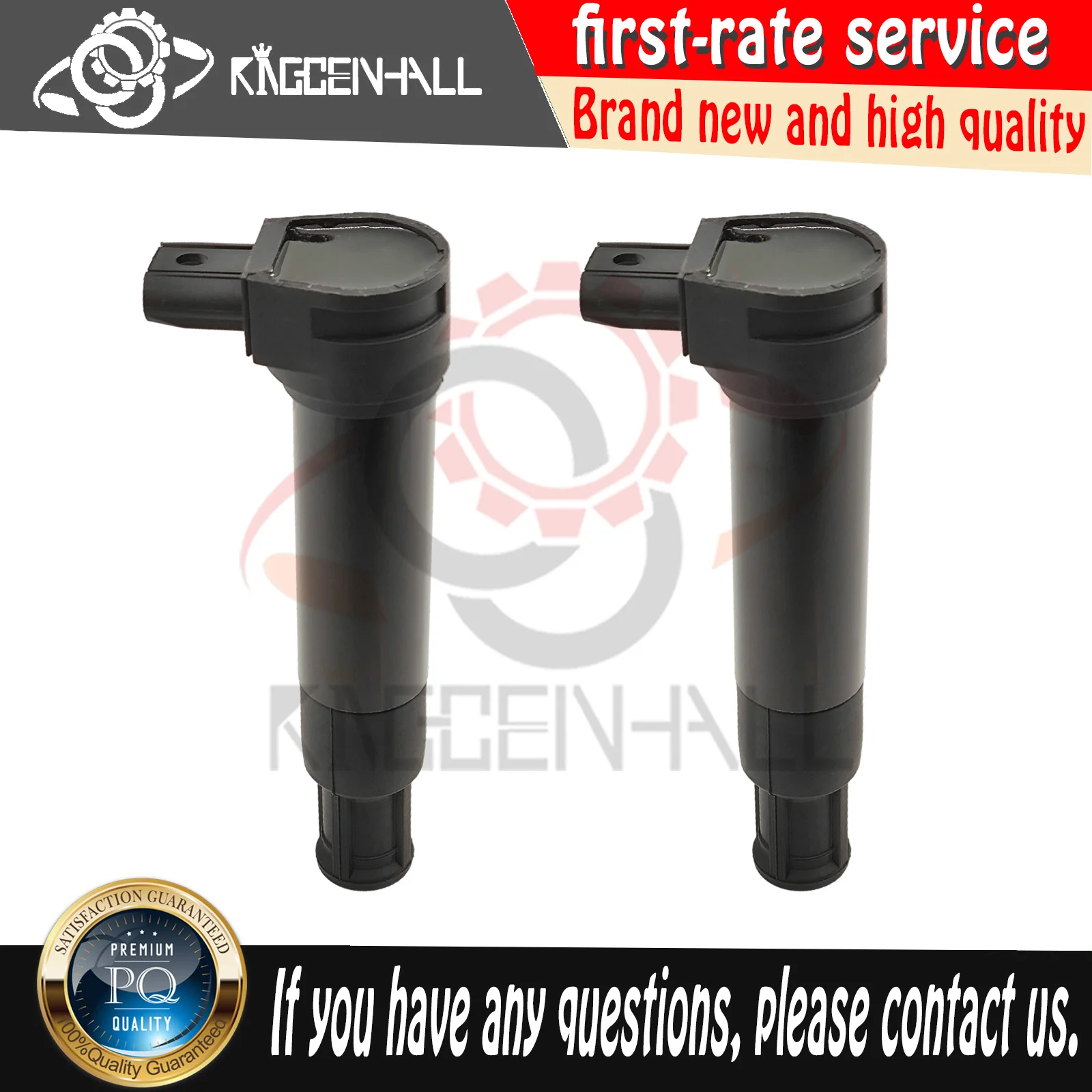 Motorcycle Ignition Coil Compatible with BMW i3 R1150 R1200GS Adv R Nine T R1200RT R900RT RHP2 R28 K25 K26 K29 7715847-02 2pcs