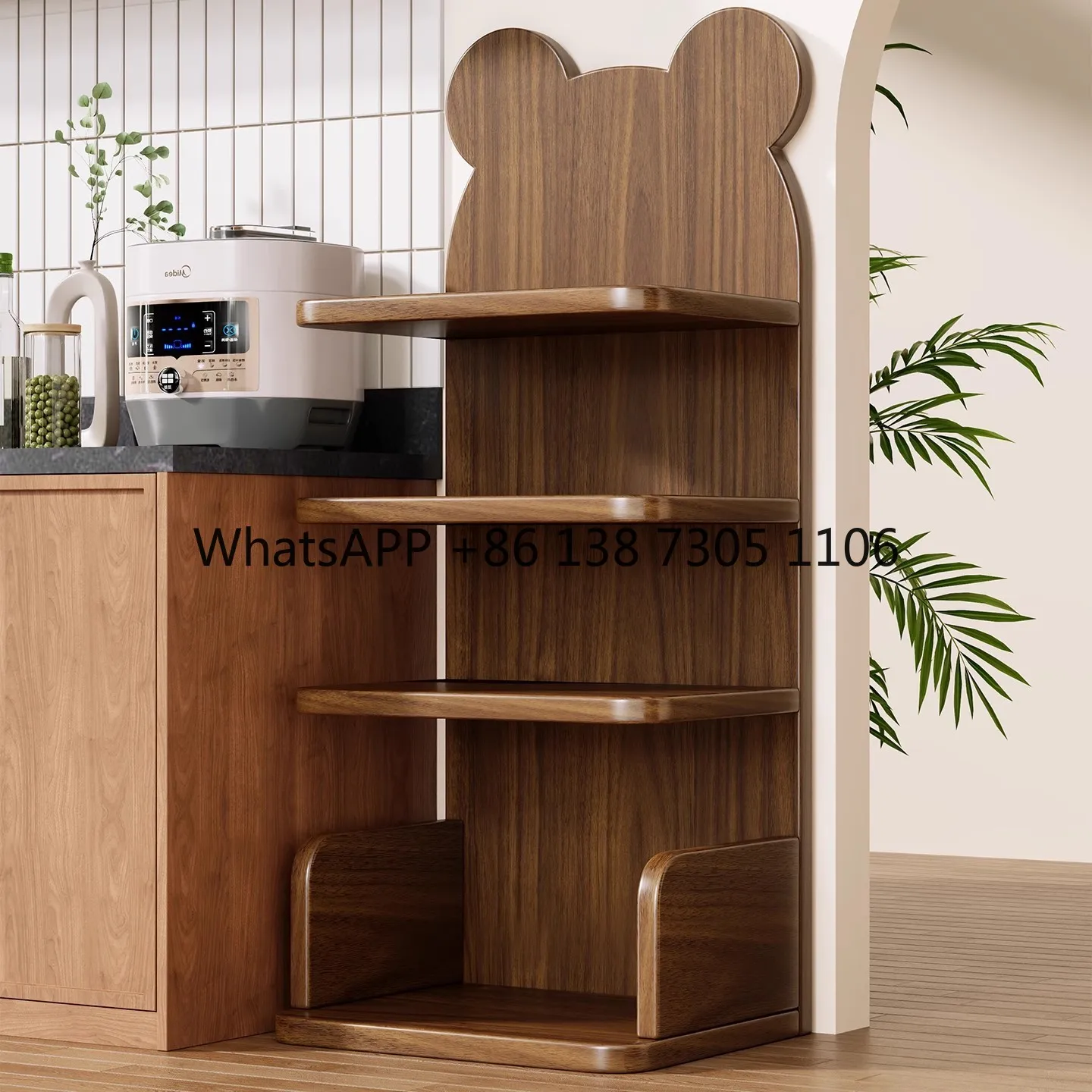 

Vegetable rack Kitchen multi-functional countertop Multi-layer side dish storage artifact Pot basin dish rack