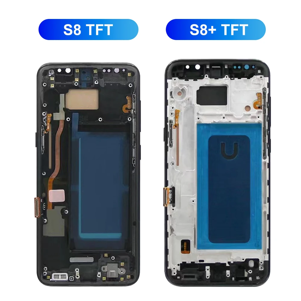 TFT S8+ S8 LCD Display Screen For Samsung Galaxy S8 Plus G955F S8 G950F LCD Display with Touch Screen Digitizer LCD S8 Plus