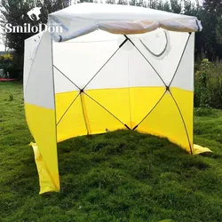 Smilodon-Lichtgewicht Oxford Campingtent Enkele Waterdichte Draagbare Schuilplaats 1 Persoon Grote Ruimte Wandelen Picknick Vissen
