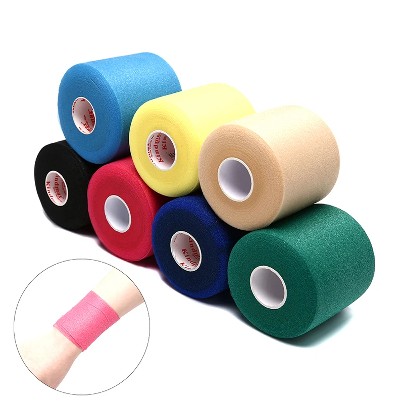 Foam Cotton Skin Film Self-adhesive Elastic Bandage Elbow Knee Skin Mask Film Foam Underwrap Sports For Athletic Tape