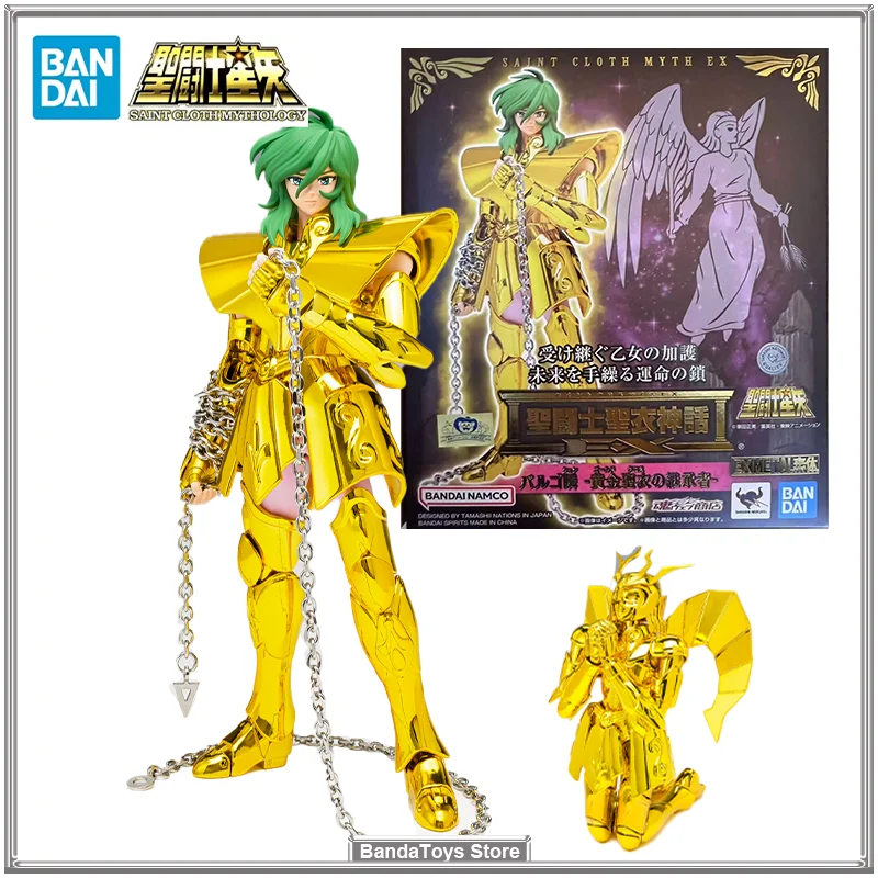 In Stock Original BANDAI Saint Myth Cloth EX Saint Seiya Virgo Shun The Heir Of The Gold Cloth Anime Action Figures Model Toys