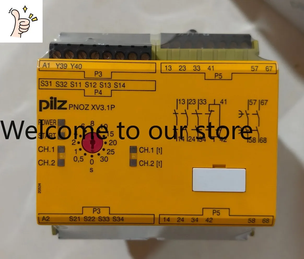 New Pilz PILZ Safety Relay PNOZ XV3.1P, Model 77