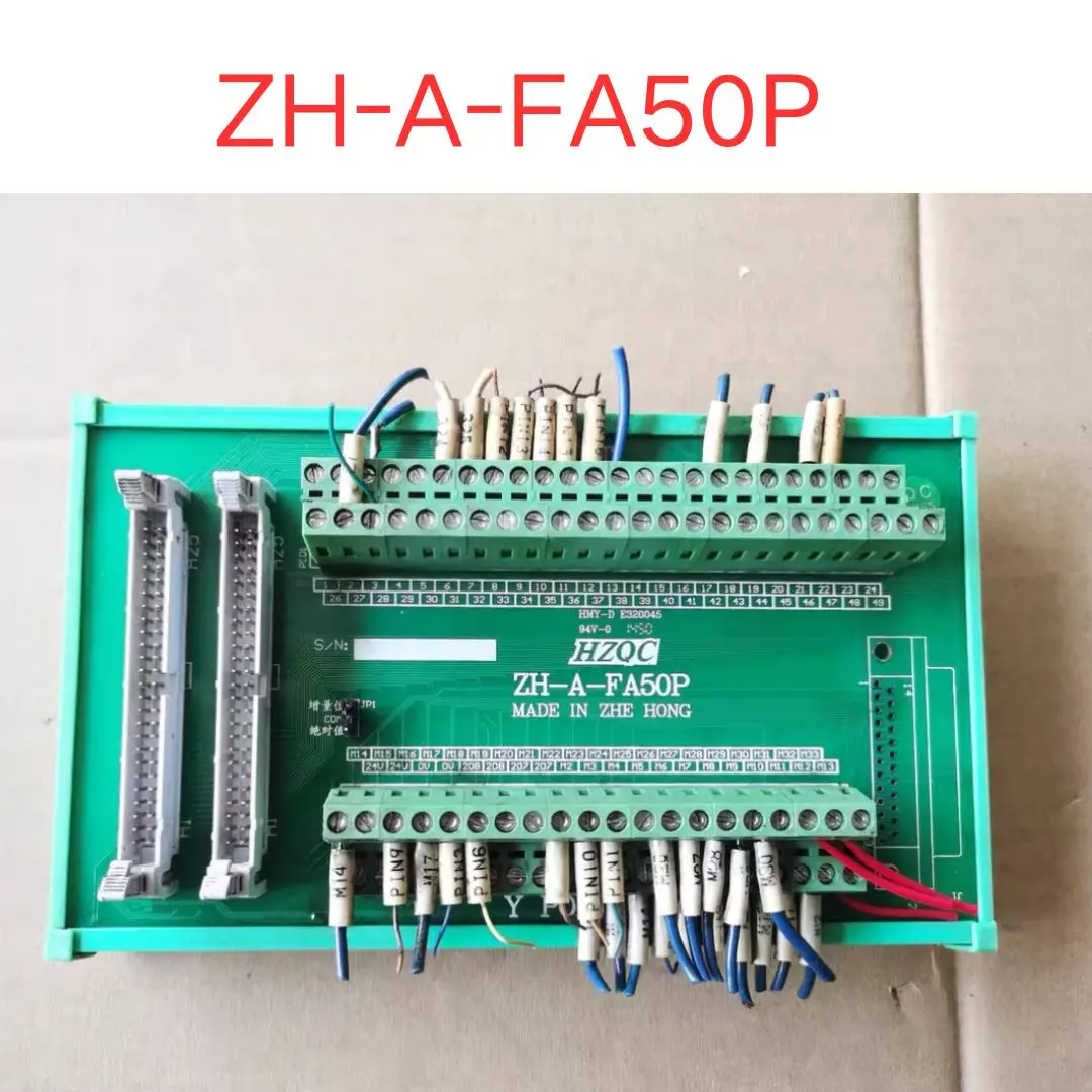 

Second-hand test OK IO adapter board ZH-A-FA50P Fast Shipping