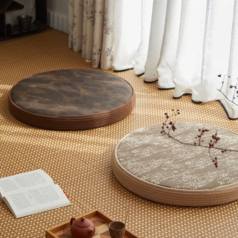 Meditation Mat Floating Window Living Room Meditation, Home Use, Circular Kneeling,  Sitting on A Pedestal, Hitting A Cushion