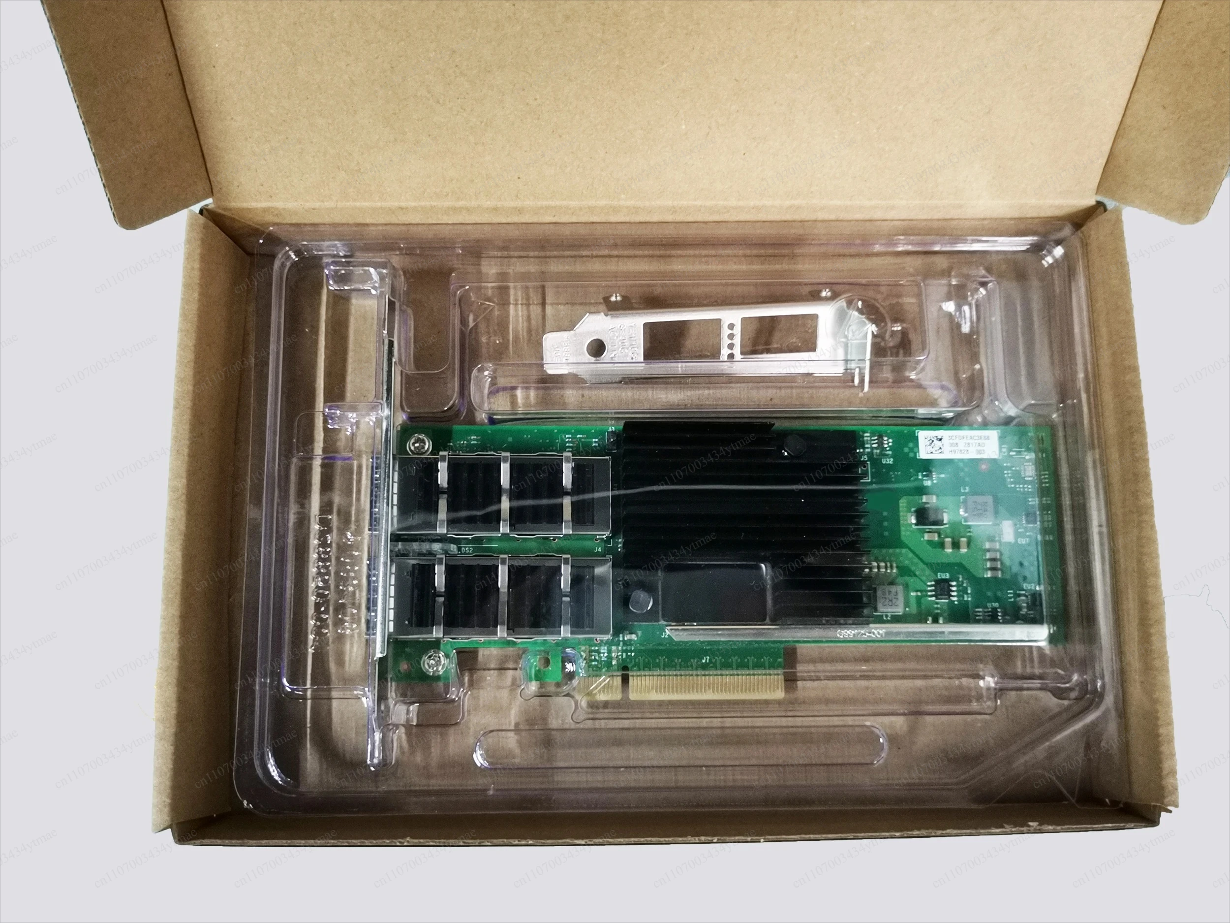 Сетевая карта для сервера с двумя портами QSFP+ 40GBE, адаптер Ethernet PCIe X8 X16, для XL710-QDA2