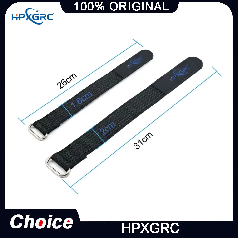 HPXGRC 20x310mm & 16x260mm FPV Battery Strap for FPV Drone