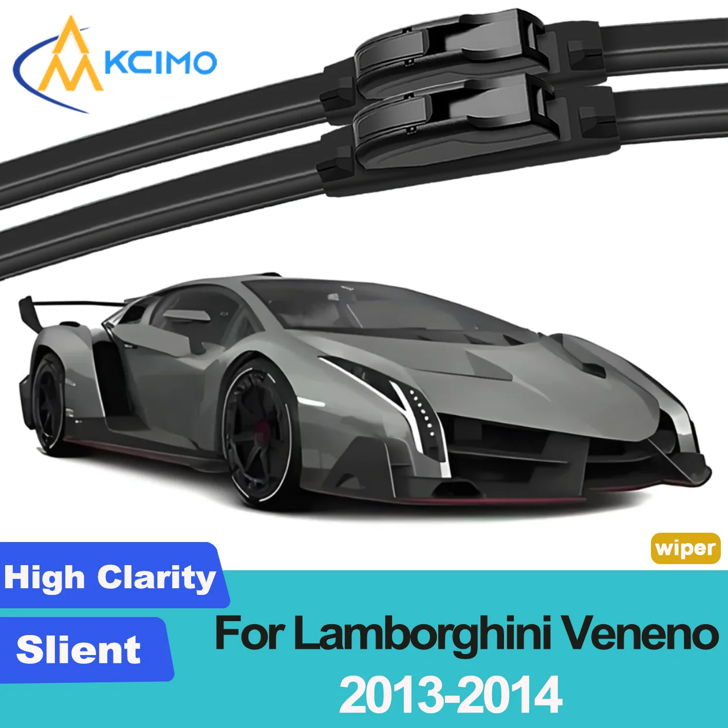 

2PCS New Front Windshield Wiper Blade for Lamborghini Veneno 2013-2014 Front Windshield Auto Wipers Blade Accessories 2014 2013