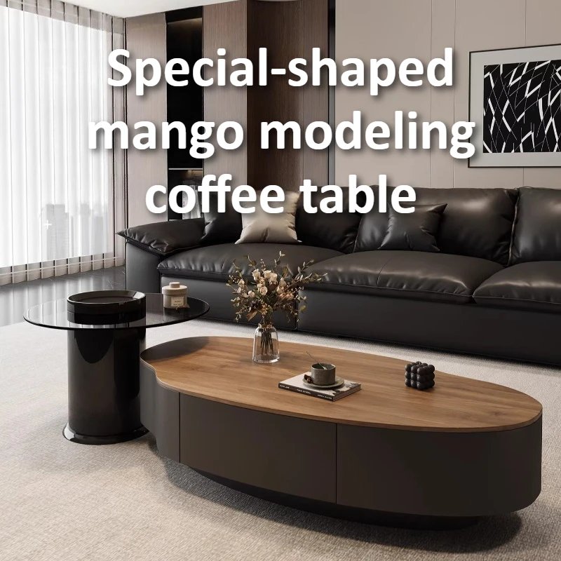 

Alien Mango Modeling Coffee Table Storage Art Fashion Sofa Side Table Living Room Center Home Decor Items House Wood Furniture