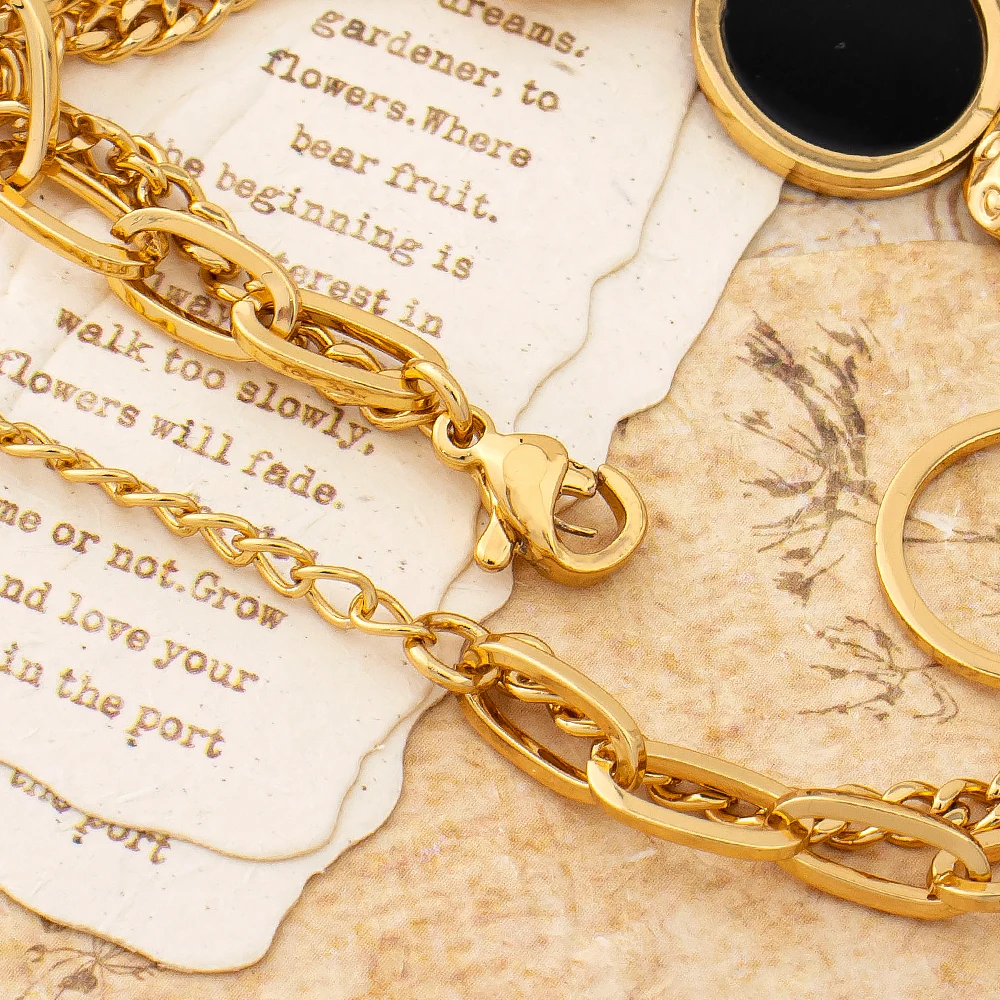 Vergoldetes Armband im Hip-Hop-Stil, einzigartiges, modisches, lustiges Design, gebogener Unisex-Schmuck – Detail 9