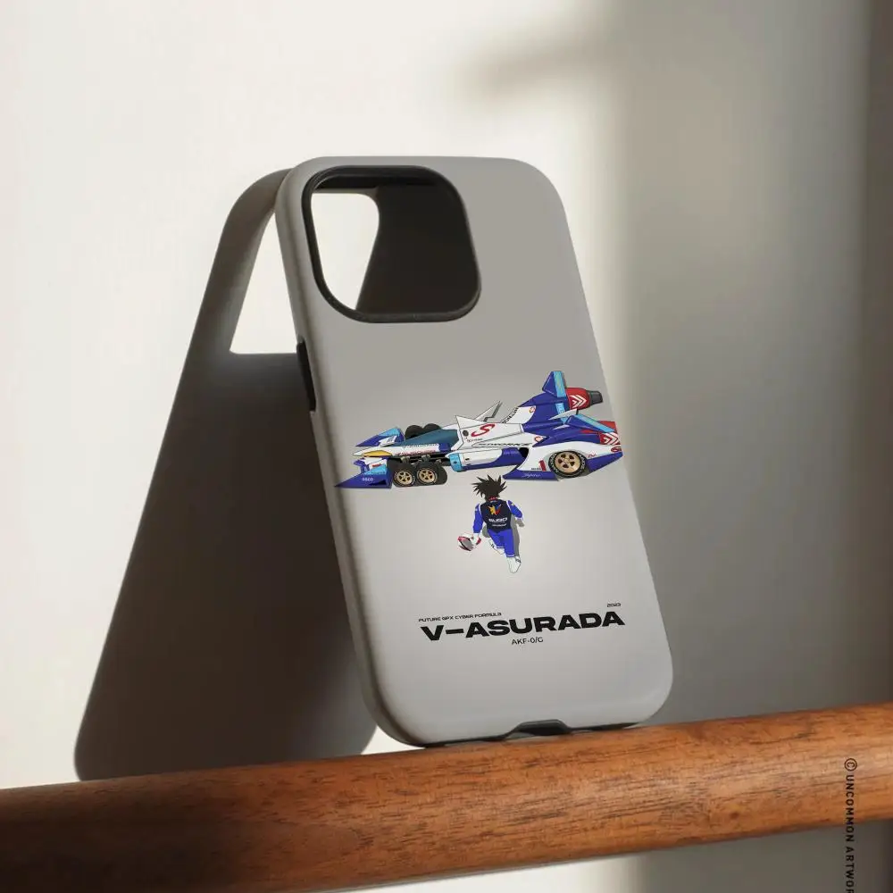 Future GPX Cyber F-Formula Handyhülle für iPhone 17, 16, 15, 14, 13, 12 Pro Max Plus, glänzende HD-Doppelschicht-Flüssigkeitshartschale