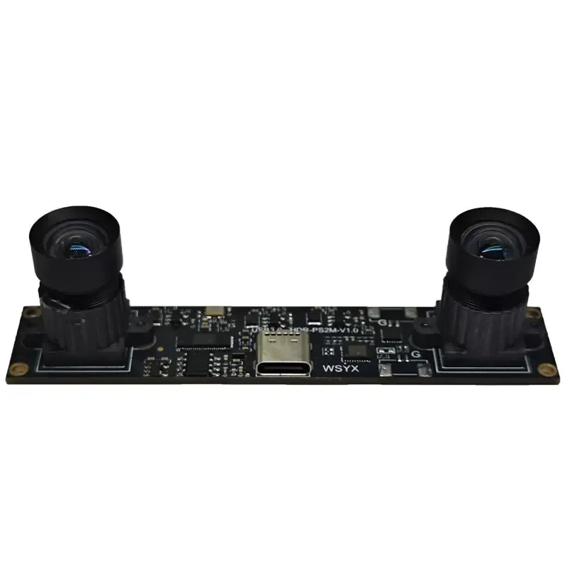 For 4MP USB Camera Module 1080P Binocular Camera with Frame Synchronization VR Ranging 3D Reconstruction Depth Detection
