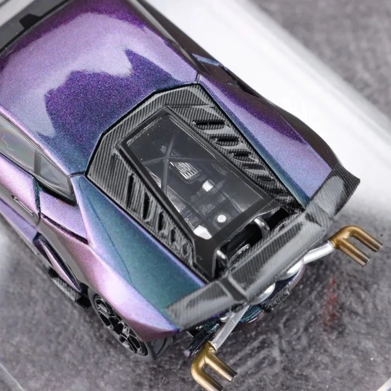 FY 1/64 Huracan LP610-4 APAxpo alliage véhicule à moteur modèles moulés sous pression voiture jouets Collection cadeaux de noël pour garçon