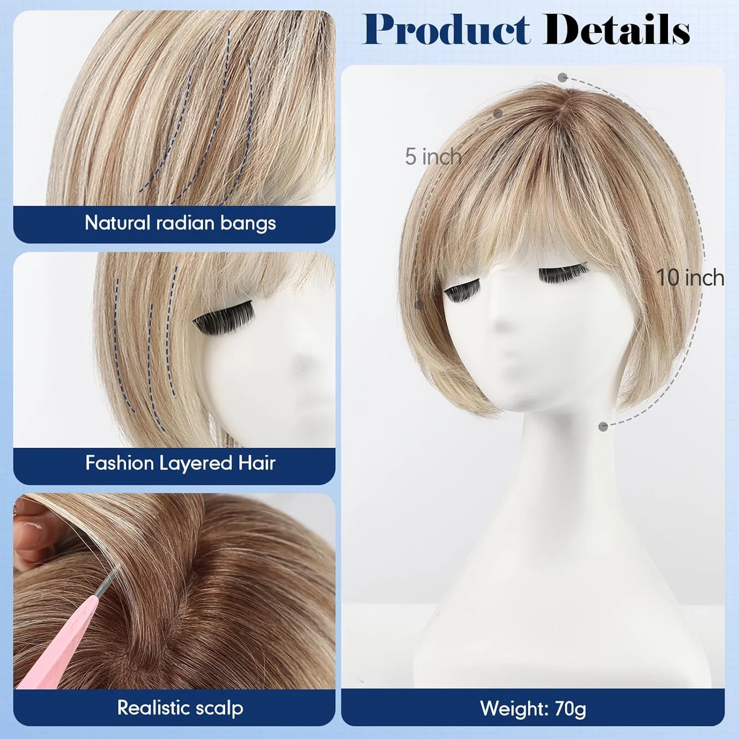 Thumbnail 3 - #10 Compare Hair Toppers Before You Buy