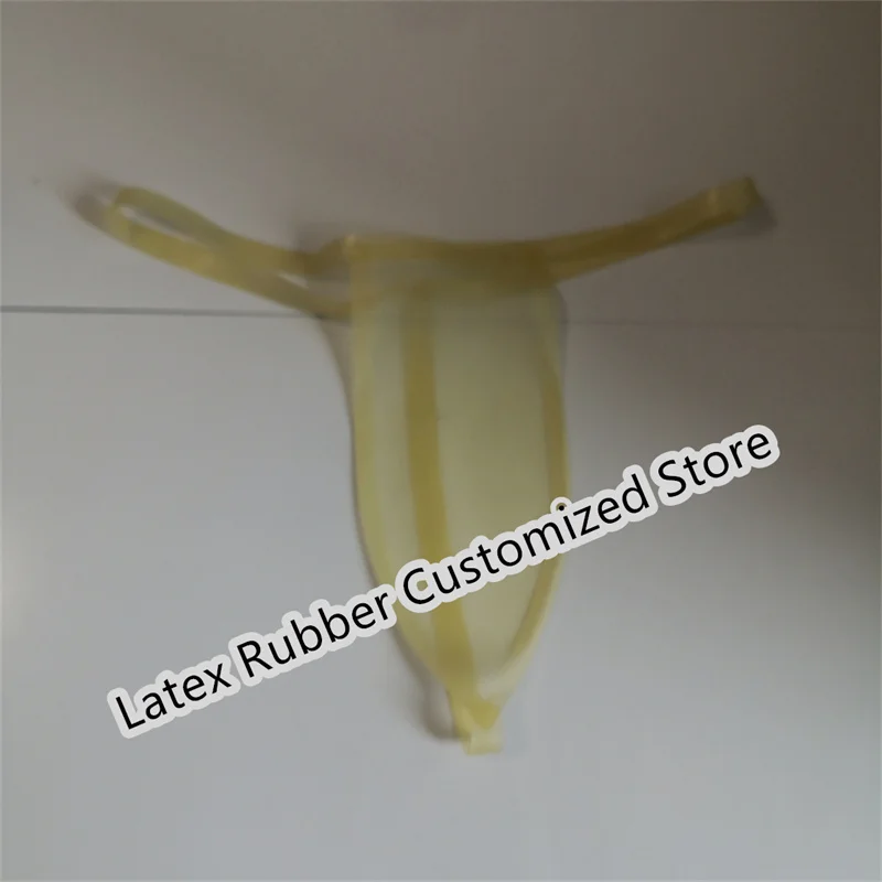 

Latex Transparent Panties Rubber Underwear Fetish Briefs Sexy Customize 0.4mm