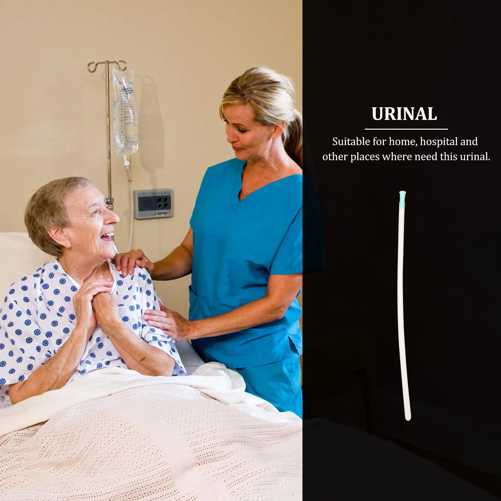 

50Pcs Disposable Tube Smooth Plastic Connecting Tube Tool for Rectal Clean Use Packed for Men