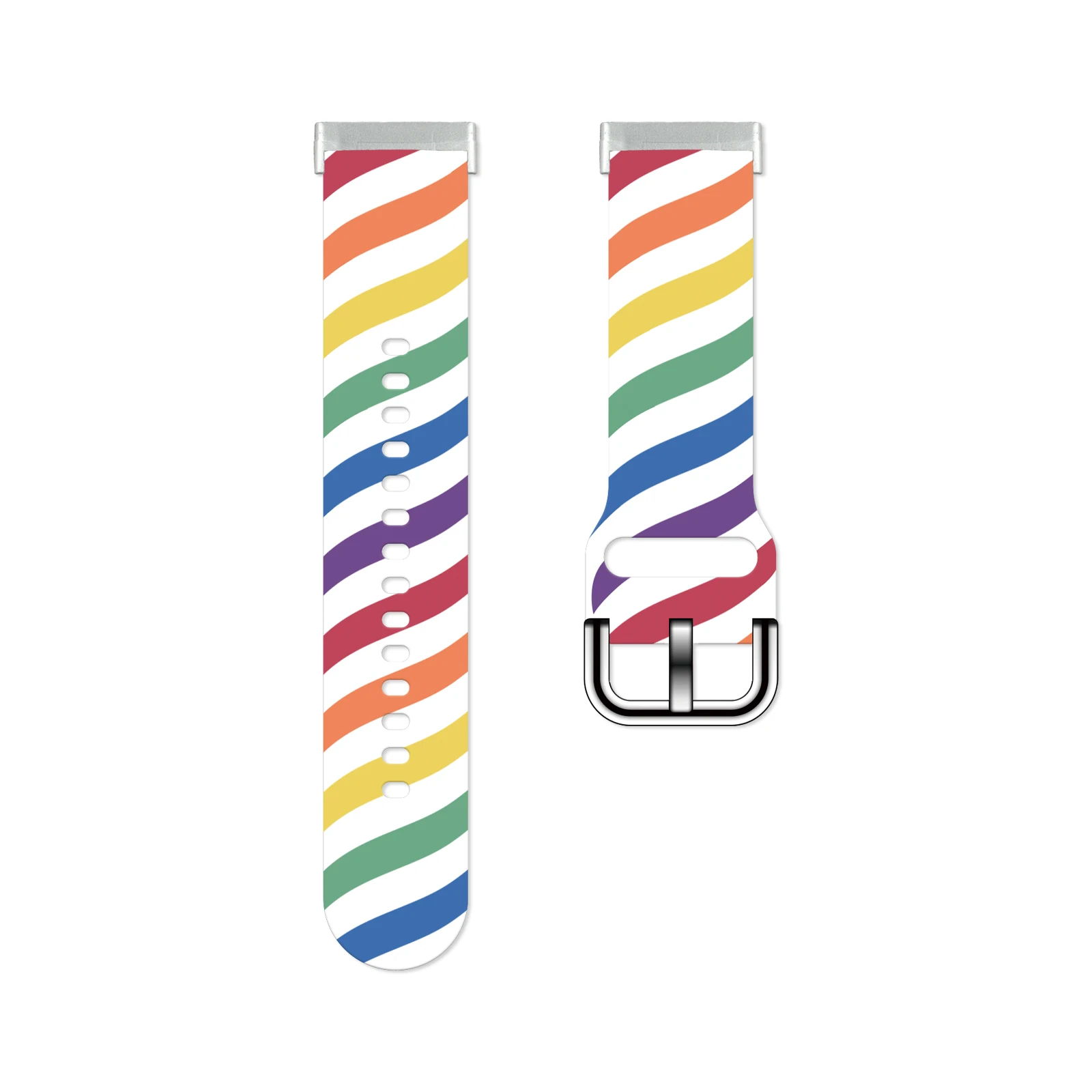 

Wave Pattern Series Printed Strap for Fitbit Sense 2/1 Watchband Replaceable Bracelet for Versa 4/3 Watchband for Women a Gift