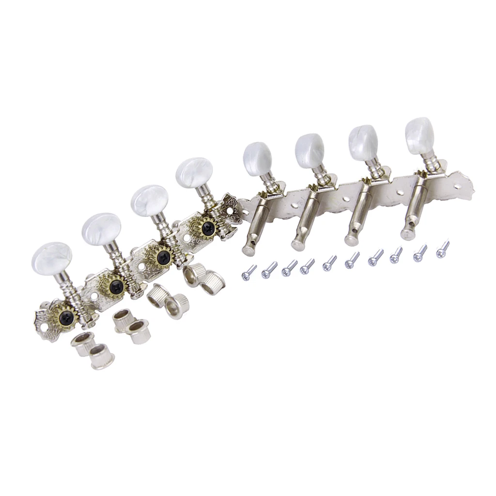 8pcs String Tuning Pegs 4L + 4R Tuners Machine Heads for Mandolin Parts