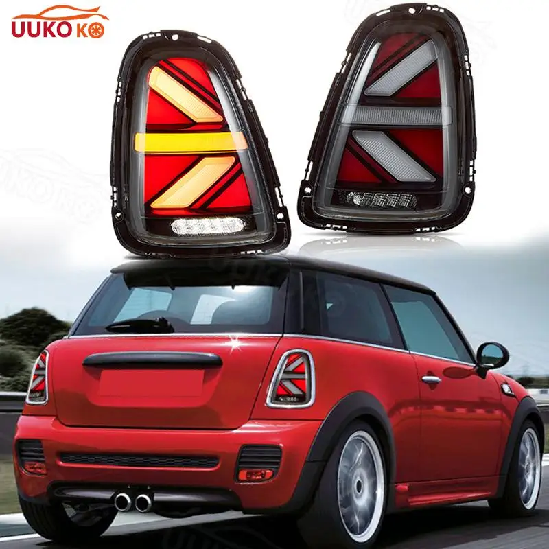 Running Brake Reversing Rear Car Lights Refit LED Tail Lights Assembly For MINI Cooper R55 R56 R57 2007-2013 Turn Signal Lamp