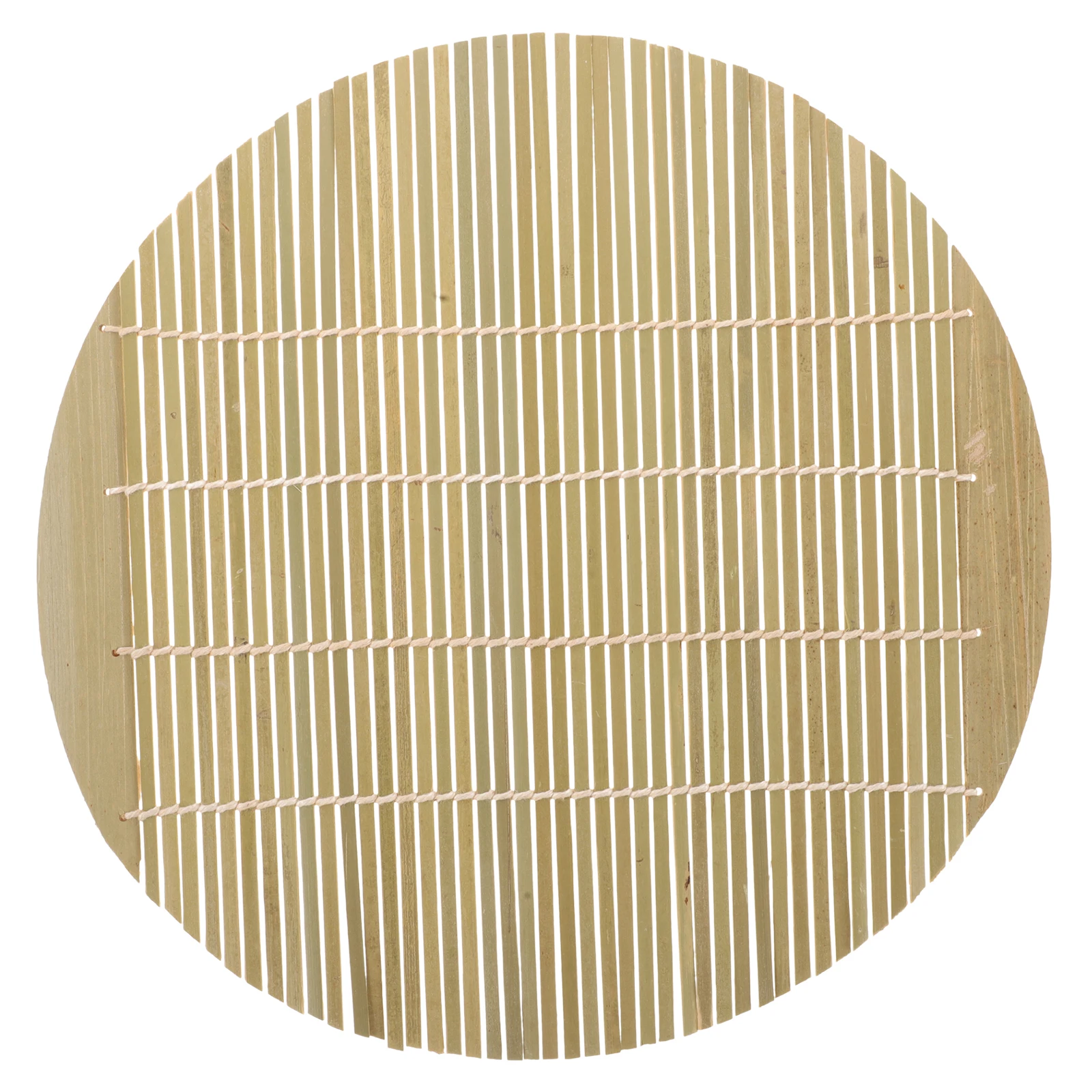 

Bamboo Sushi Mold Rolling Mat 28cm Diameter 35mm Thickness Maker Tool Kit Gadget Supplies Wrapping Aid Portable DIY Mat Nori