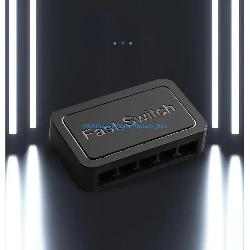 U2JE Gigabit Switcher 5 порт 10/100/1000 Мбит/с сетей Ethernet RJ45 Hub Gigabit Switcher Desktop Splitter Splitter