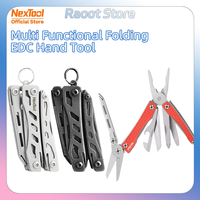 NexTool Mini Flagship Red/Green 10 IN 1 Multi Functional Folding EDC Hand Tool Screwdriver Mini Pliers Bottle Opener Outdoor