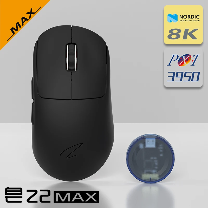 ZAOPIN Z2 MAX Wireless Mouse Bluetooth Tri Mode Equipped with Hot