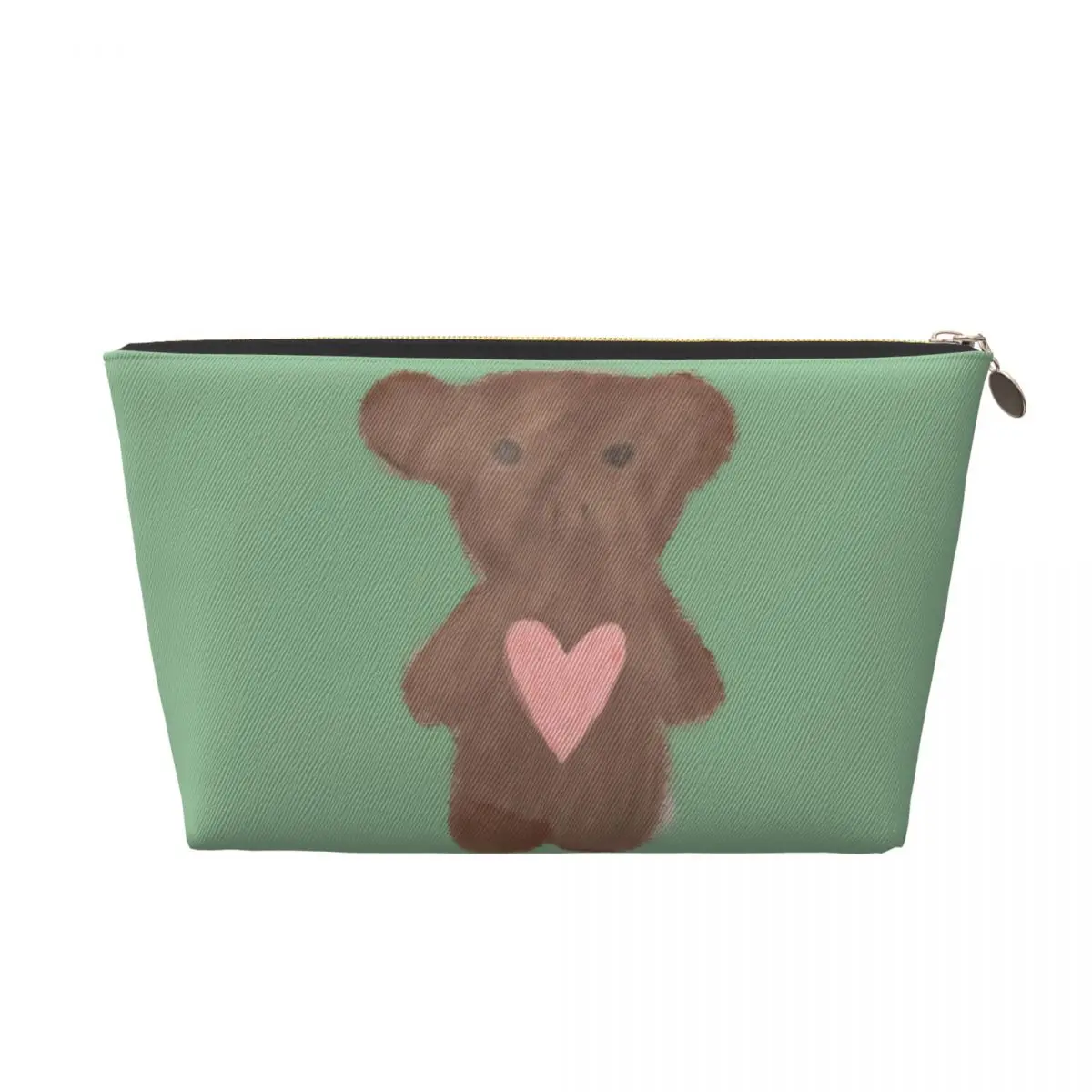 Custom Beabadoobee Beatopia Bear Makeup Bag Women Travel Cosmetic Organizer Kawaii Storage Toiletry Bags