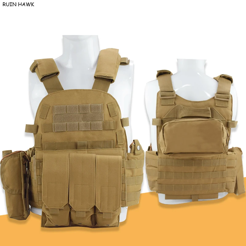 

Equipped With Military 9046 Tactical Vest Protective Shooting Hunting Tools Men's Vest Tactical Hunting Clothing Equipment