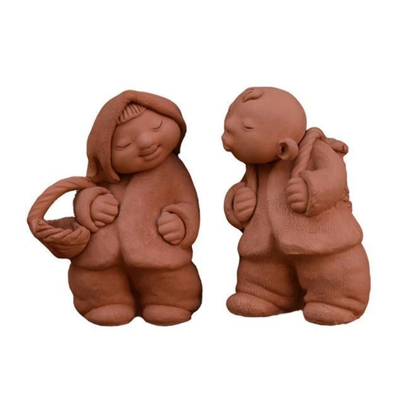 

Clay figure clay sculpture creative characteristic handicrafts home ornaments, folk gifts high-end
