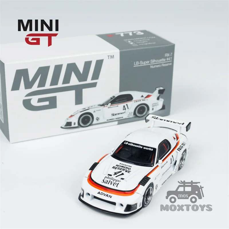 MINI GT 1:64 RX-7 LB-Super Silhouette #41 Numero Reserve LHD Diecast Model Car