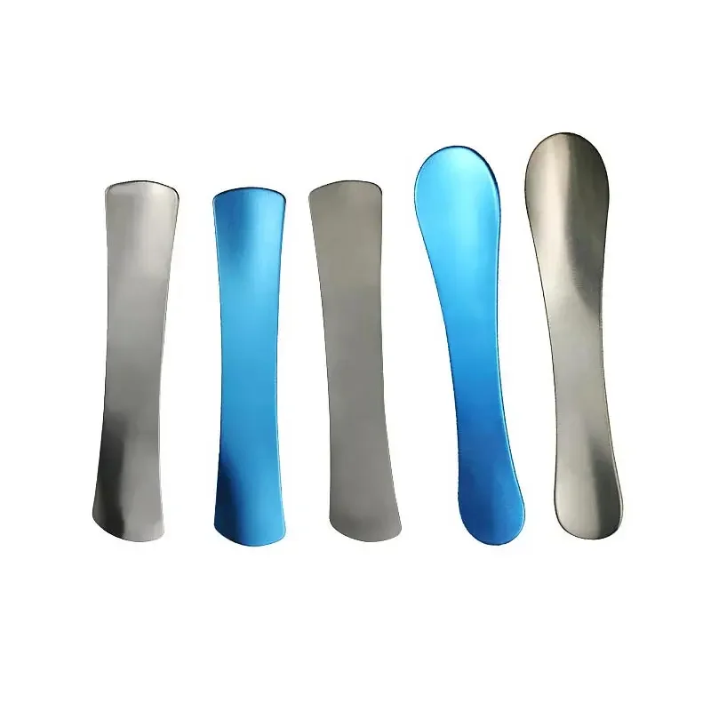 10/11 cm Paslanmaz Titanyum Göz Kapağı Plakası Güzellik Oftalmik Aletler Gömme Çift Göz Kapağı Kurulu Oftalmik Aletler