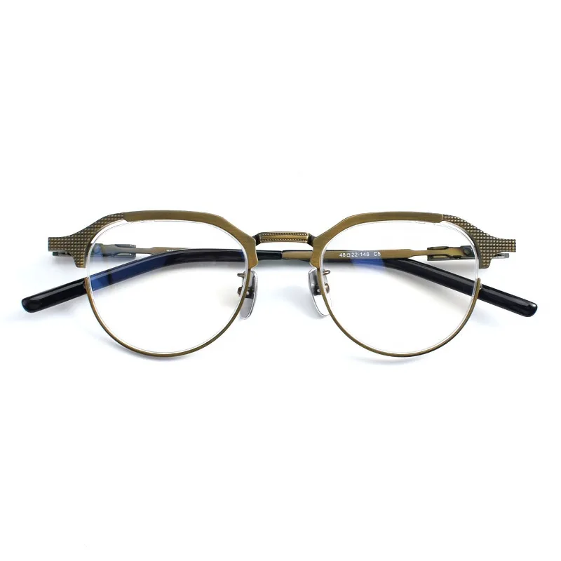S-03T Full-frame Pure Titanium Glasses Frame Fashion Heavy Industry Myopia Business Science and Engineering Glasses Man