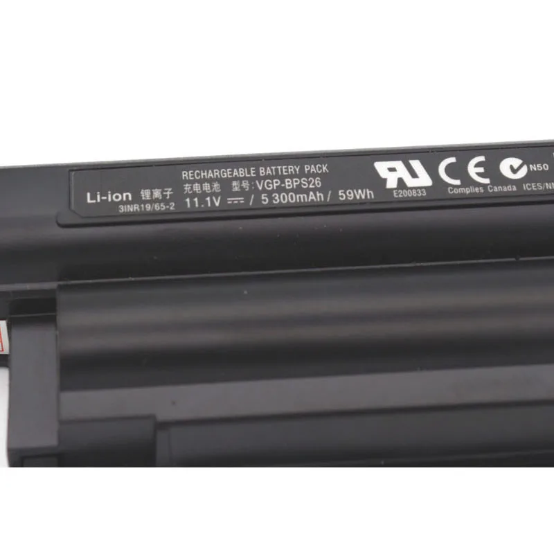 JCLJF New Laptop Battery For Sony Vaio bps26 VGP-BPL26 VGP-BPS26 VGP-BPS26A SVE14A SVE15 SVE17 VPC-CA VPC-CB VPC-EG VPC-EH