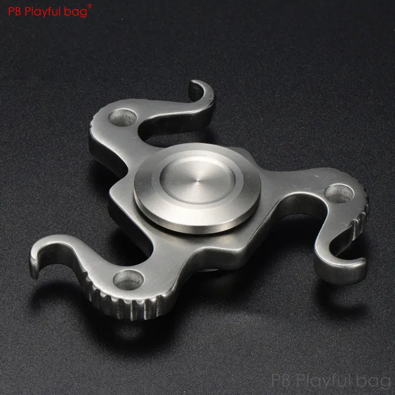 

Metal EDC Hand gyro Portable Bottle opener Stainless Steel Adult Fidget toys Decompression Gyro Fingertip Gyroscope TS23